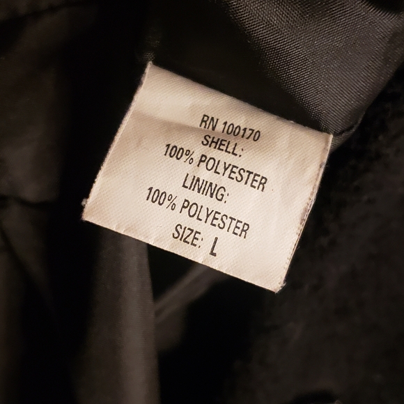 Sandro Paris Vintage Size L Boucle Textured Blazer Coat - Black Pockets - Picture 12 of 13